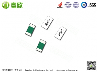 浙江1206 陶瓷合金电阻 采样电阻 1W 5mR 100mR 10毫欧 50PPM